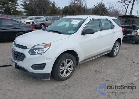 2017 Chevrolet Equinox Ls z USA, uszkodzony, nr VIN 2GNALBEK9H1616403